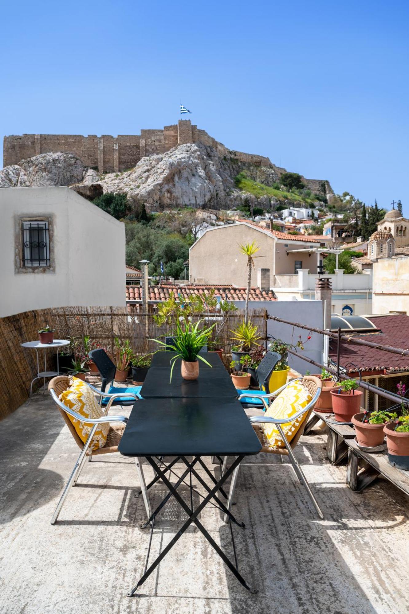 Ferienwohnung Acropolis Crib Spot Athen Exterior foto